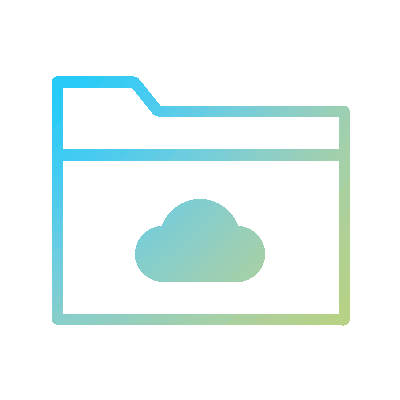 wired-gradient-2-cloud-upload-morph-upload-completed