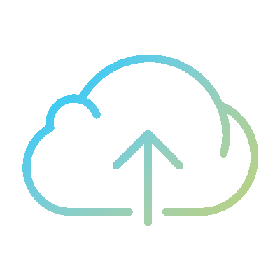 wired-gradient-2-cloud-upload-morph-upload-completed