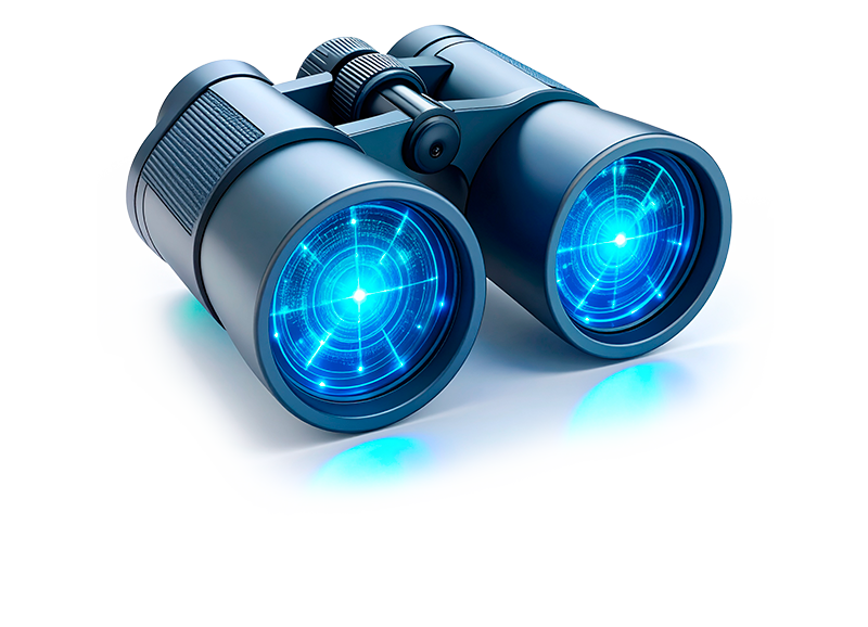 Firefly A single photorealistic icon on a pure white background representing 'Vision'- a pair of sle